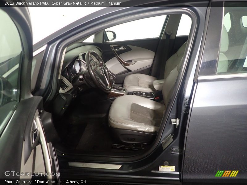 Cyber Gray Metallic / Medium Titanium 2013 Buick Verano FWD