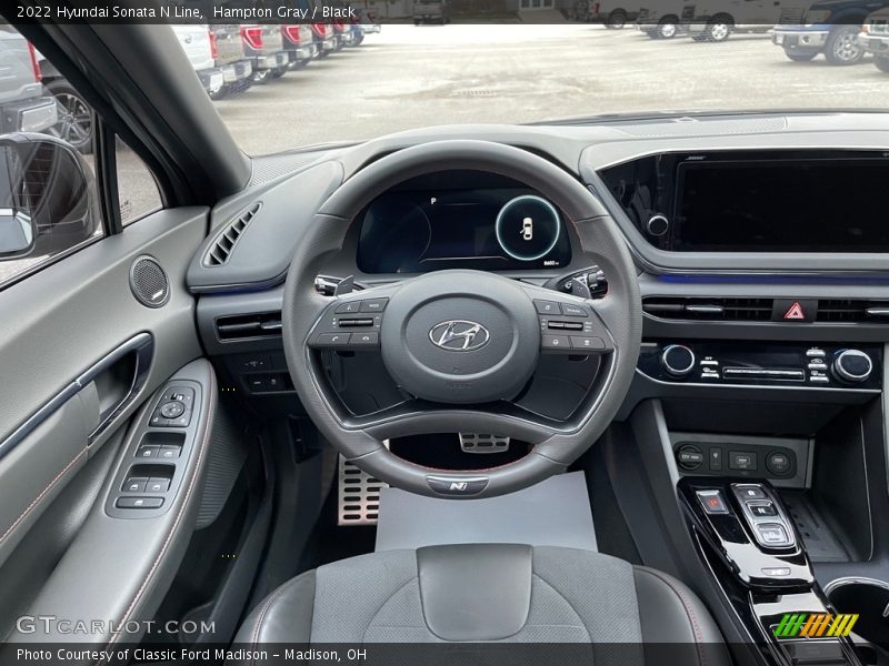 Hampton Gray / Black 2022 Hyundai Sonata N Line