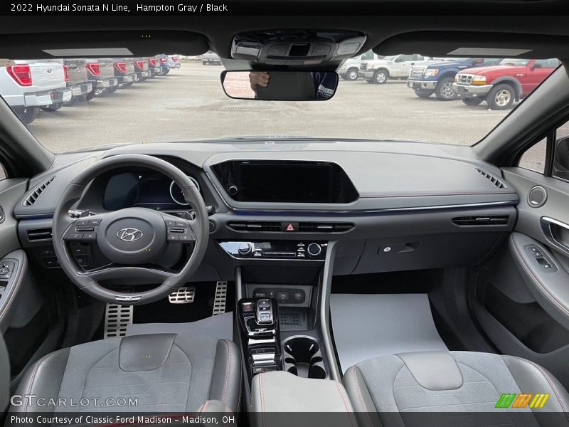 Hampton Gray / Black 2022 Hyundai Sonata N Line