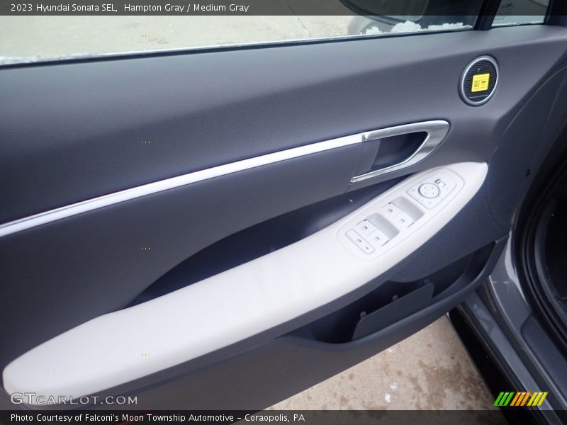 Hampton Gray / Medium Gray 2023 Hyundai Sonata SEL