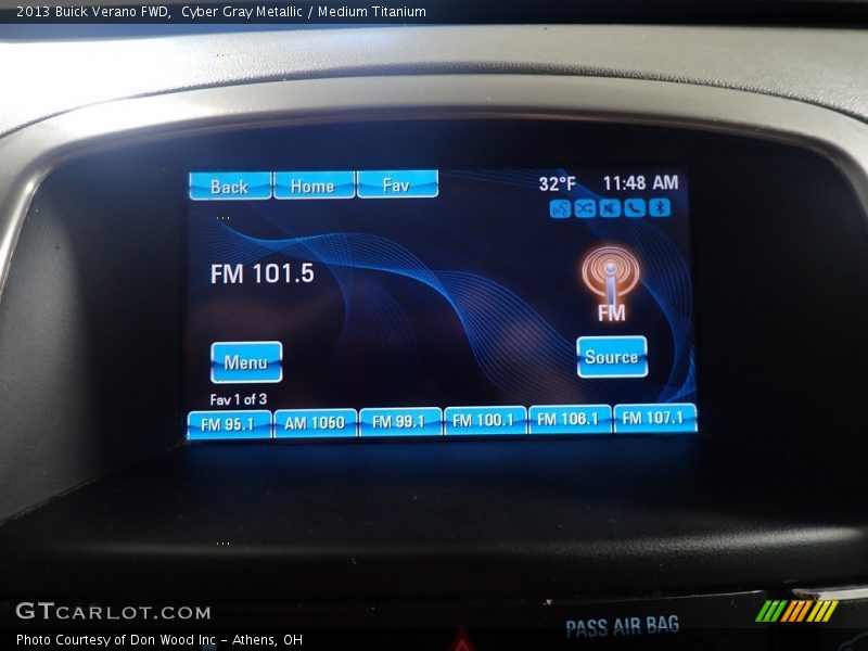 Cyber Gray Metallic / Medium Titanium 2013 Buick Verano FWD