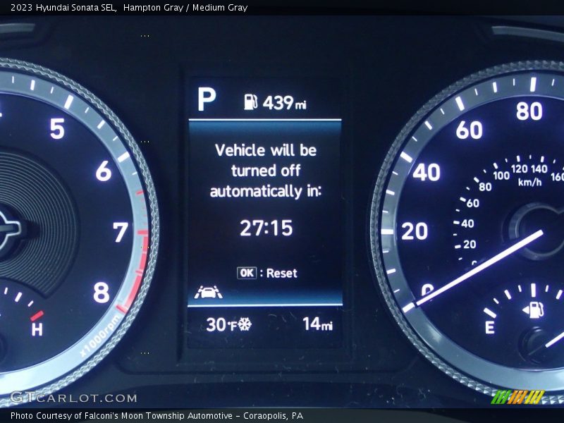 Hampton Gray / Medium Gray 2023 Hyundai Sonata SEL