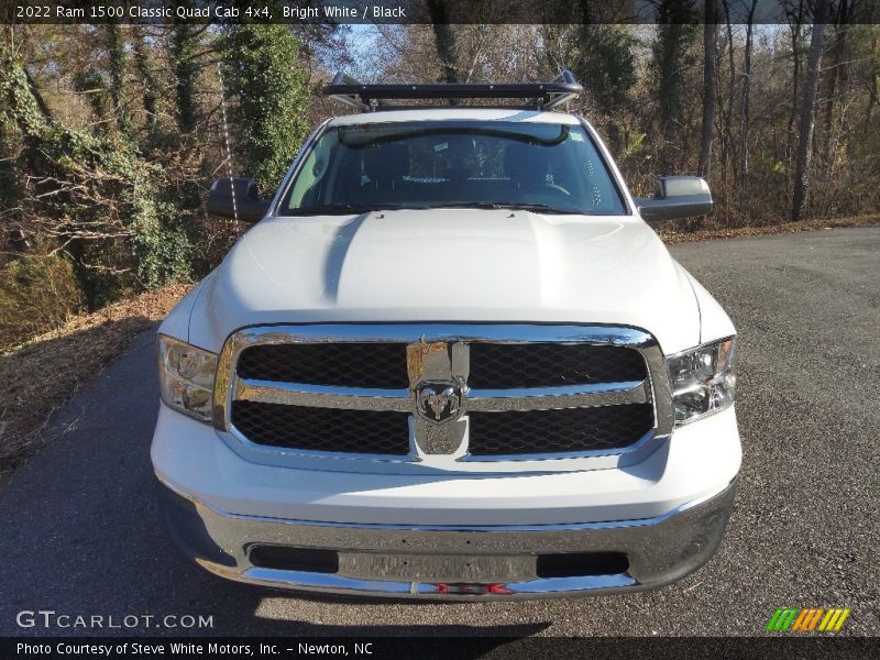Bright White / Black 2022 Ram 1500 Classic Quad Cab 4x4