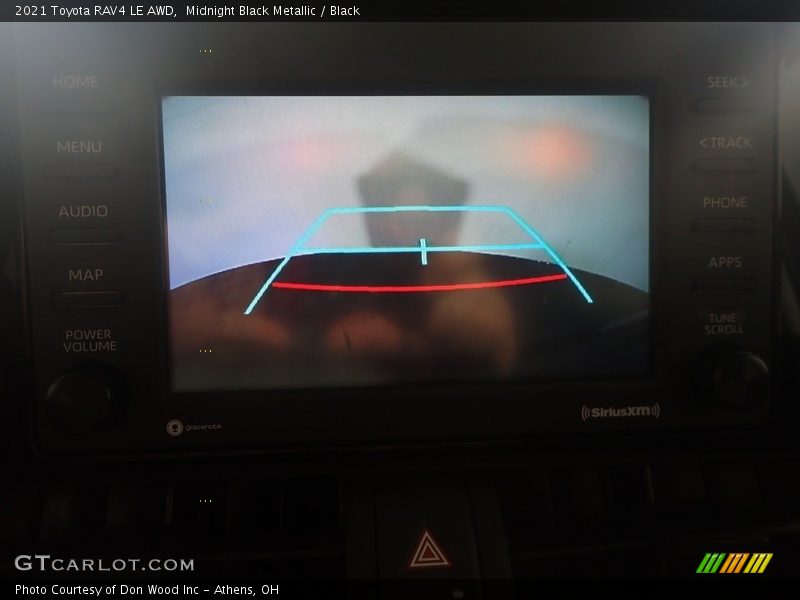 Midnight Black Metallic / Black 2021 Toyota RAV4 LE AWD
