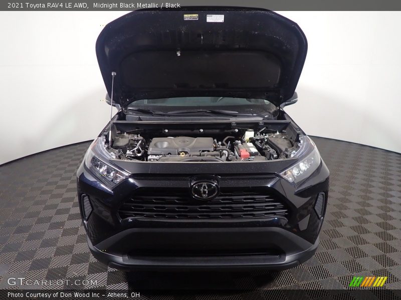 Midnight Black Metallic / Black 2021 Toyota RAV4 LE AWD