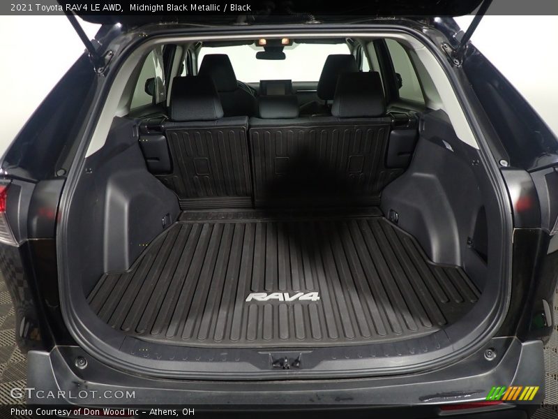 Midnight Black Metallic / Black 2021 Toyota RAV4 LE AWD