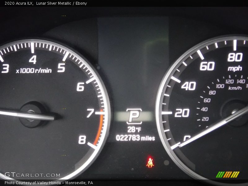 Lunar Silver Metallic / Ebony 2020 Acura ILX