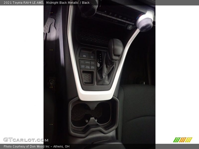 Midnight Black Metallic / Black 2021 Toyota RAV4 LE AWD
