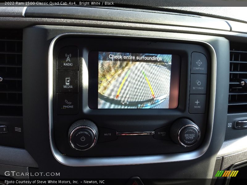 Bright White / Black 2022 Ram 1500 Classic Quad Cab 4x4