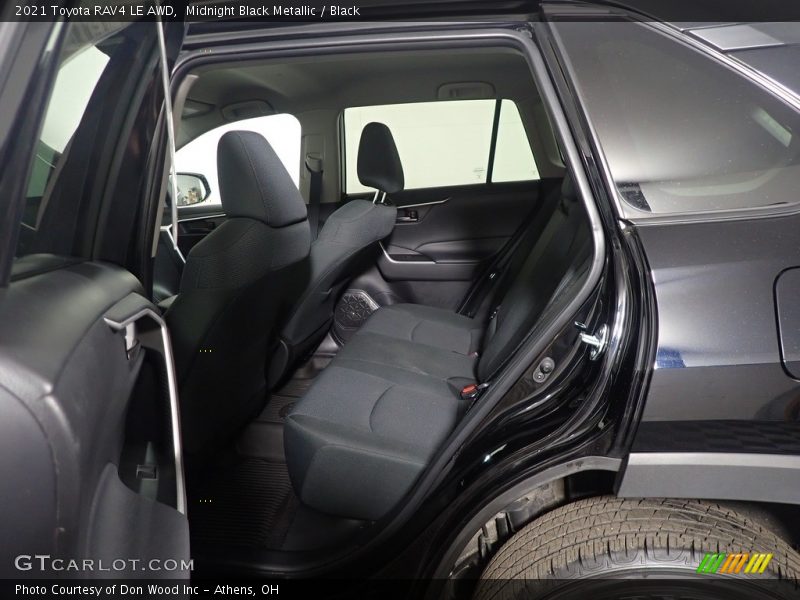 Midnight Black Metallic / Black 2021 Toyota RAV4 LE AWD