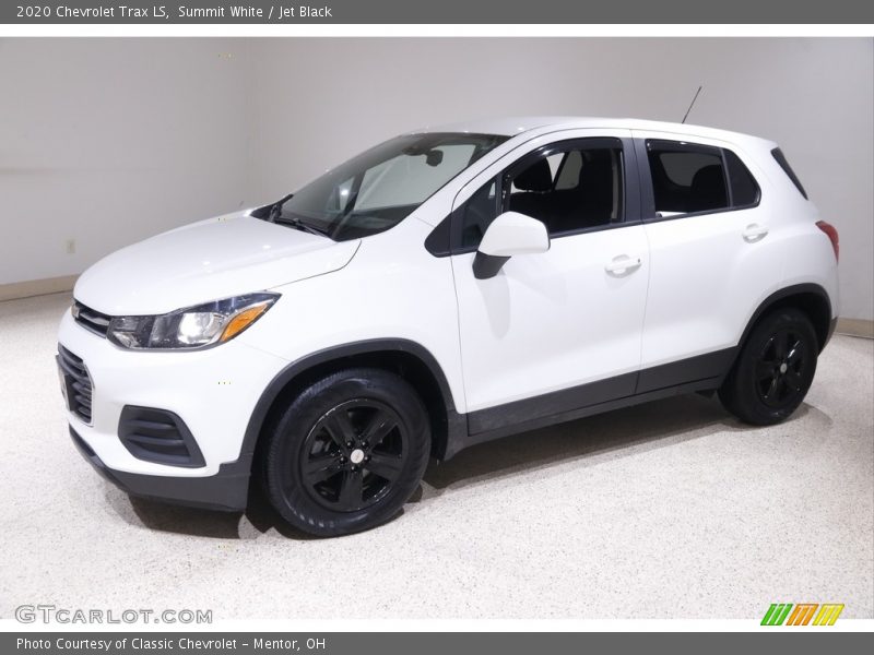 Summit White / Jet Black 2020 Chevrolet Trax LS