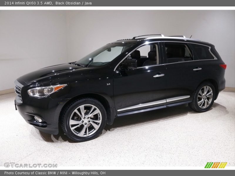 Black Obsidian / Java 2014 Infiniti QX60 3.5 AWD