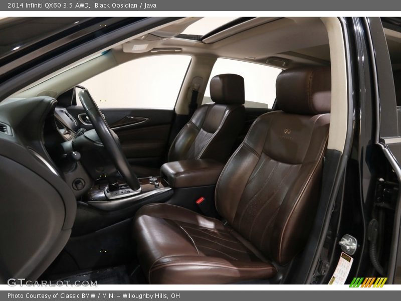 Black Obsidian / Java 2014 Infiniti QX60 3.5 AWD