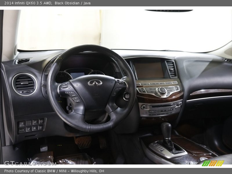 Black Obsidian / Java 2014 Infiniti QX60 3.5 AWD