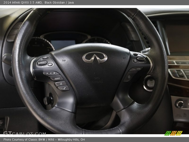 Black Obsidian / Java 2014 Infiniti QX60 3.5 AWD