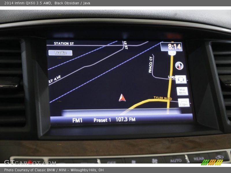 Black Obsidian / Java 2014 Infiniti QX60 3.5 AWD