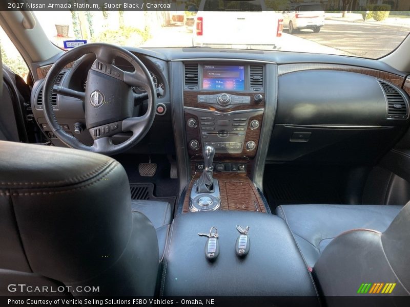 Dashboard of 2017 Armada Platinum