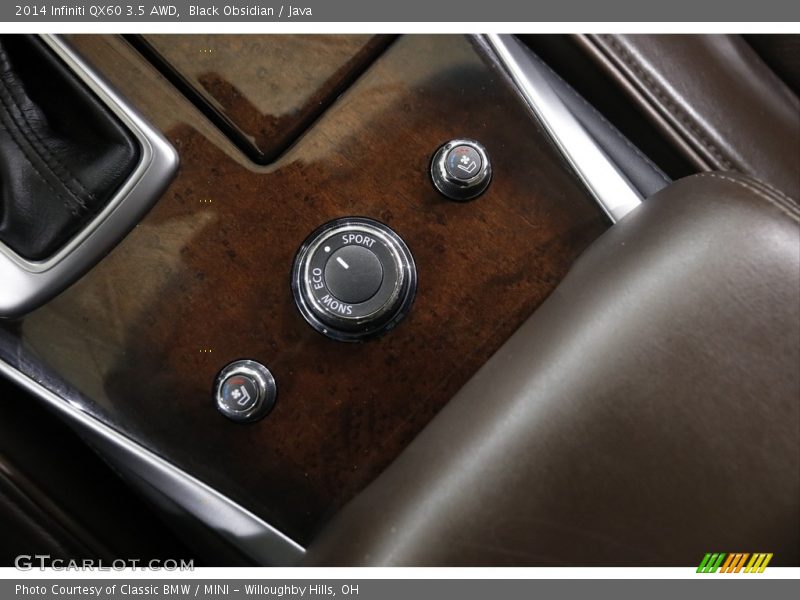 Black Obsidian / Java 2014 Infiniti QX60 3.5 AWD