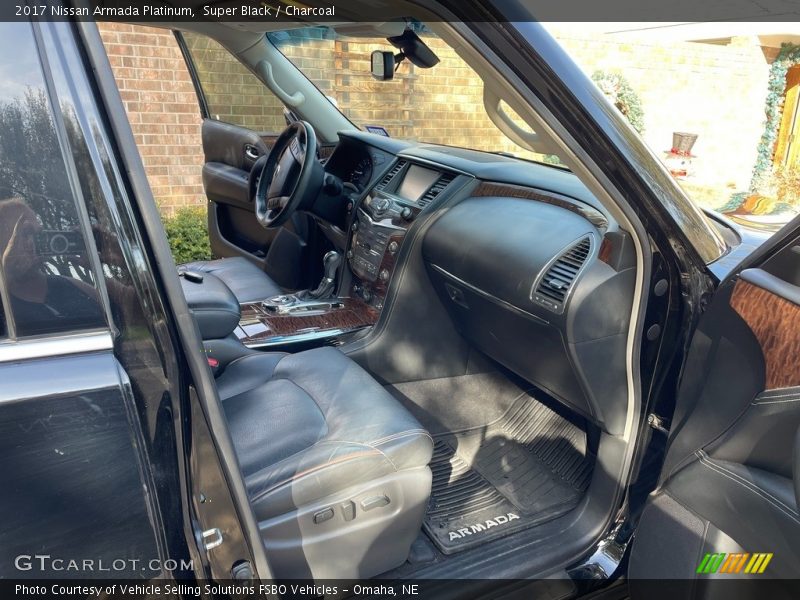 Super Black / Charcoal 2017 Nissan Armada Platinum