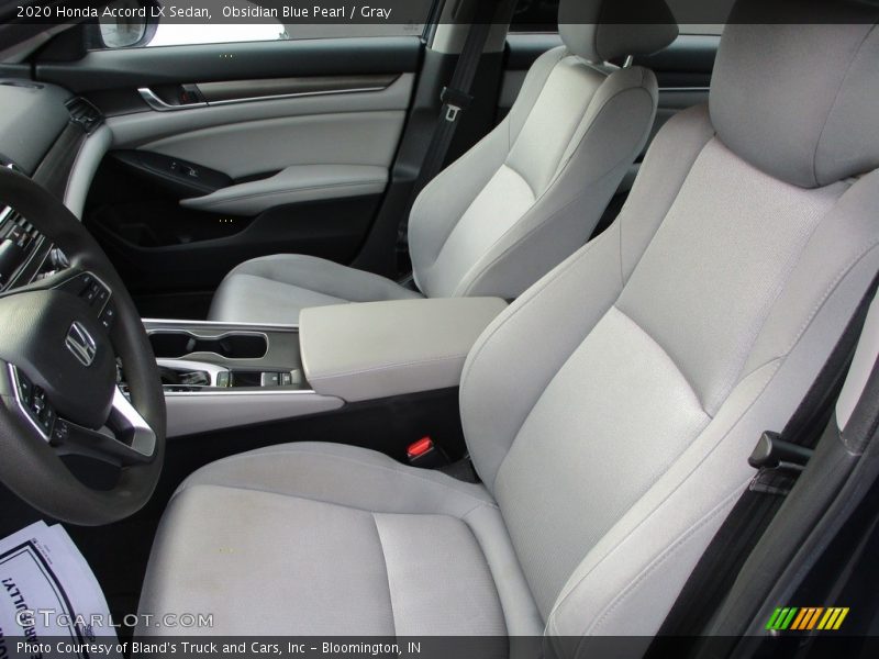 Obsidian Blue Pearl / Gray 2020 Honda Accord LX Sedan