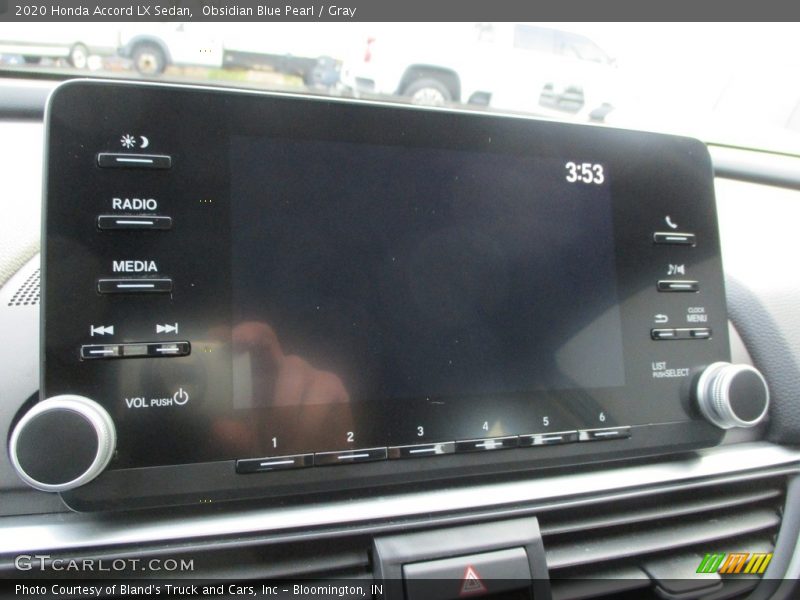 Obsidian Blue Pearl / Gray 2020 Honda Accord LX Sedan