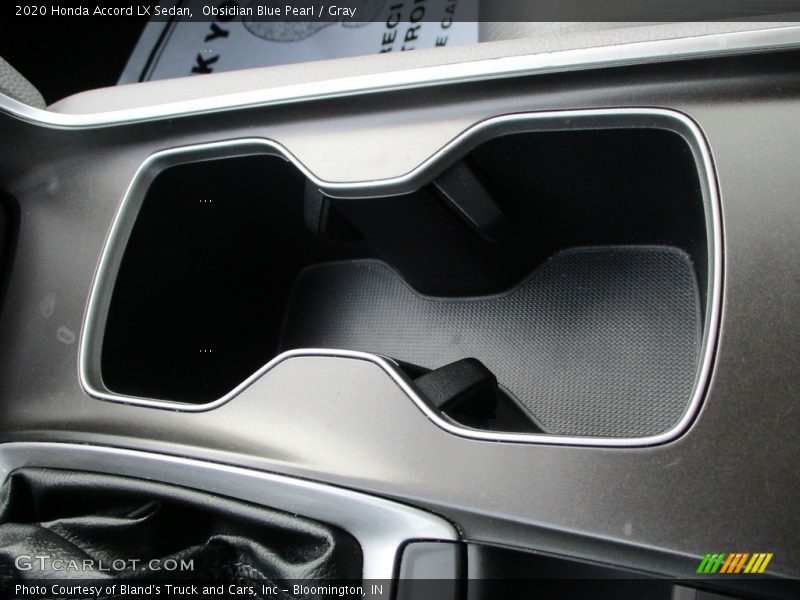 Obsidian Blue Pearl / Gray 2020 Honda Accord LX Sedan