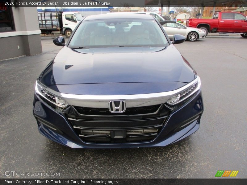 Obsidian Blue Pearl / Gray 2020 Honda Accord LX Sedan