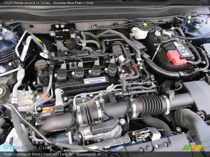 Obsidian Blue Pearl / Gray 2020 Honda Accord LX Sedan