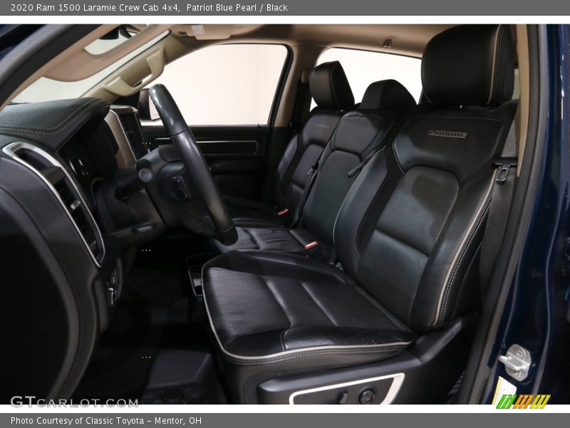 Patriot Blue Pearl / Black 2020 Ram 1500 Laramie Crew Cab 4x4