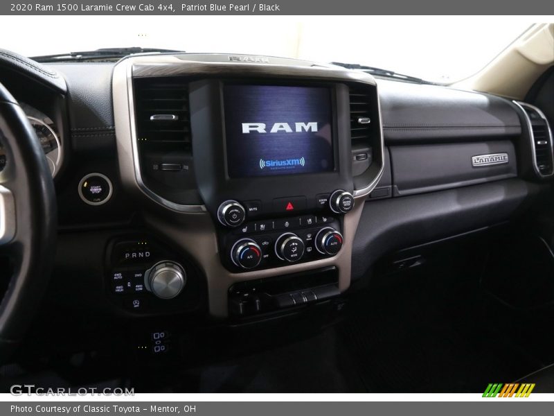Patriot Blue Pearl / Black 2020 Ram 1500 Laramie Crew Cab 4x4