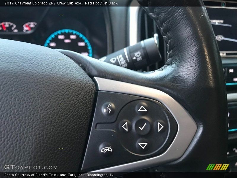 Red Hot / Jet Black 2017 Chevrolet Colorado ZR2 Crew Cab 4x4