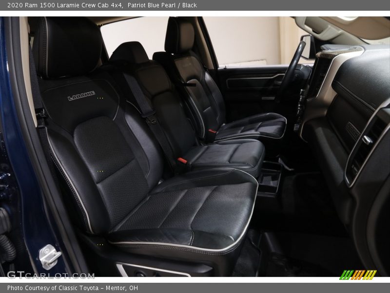 Patriot Blue Pearl / Black 2020 Ram 1500 Laramie Crew Cab 4x4
