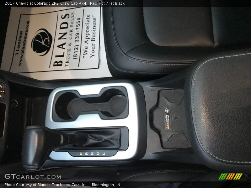 Red Hot / Jet Black 2017 Chevrolet Colorado ZR2 Crew Cab 4x4
