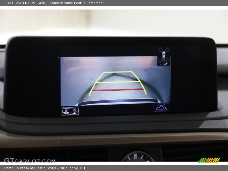 Eminent White Pearl / Parchment 2021 Lexus RX 350 AWD