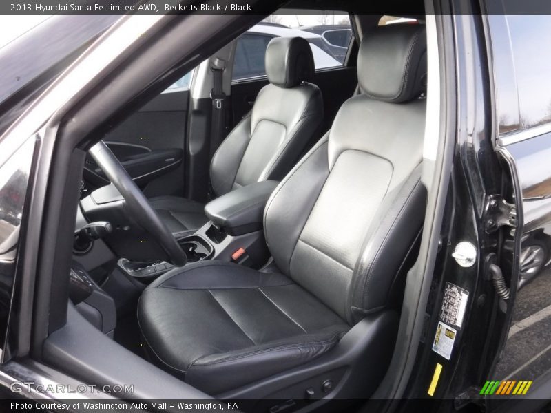 Becketts Black / Black 2013 Hyundai Santa Fe Limited AWD