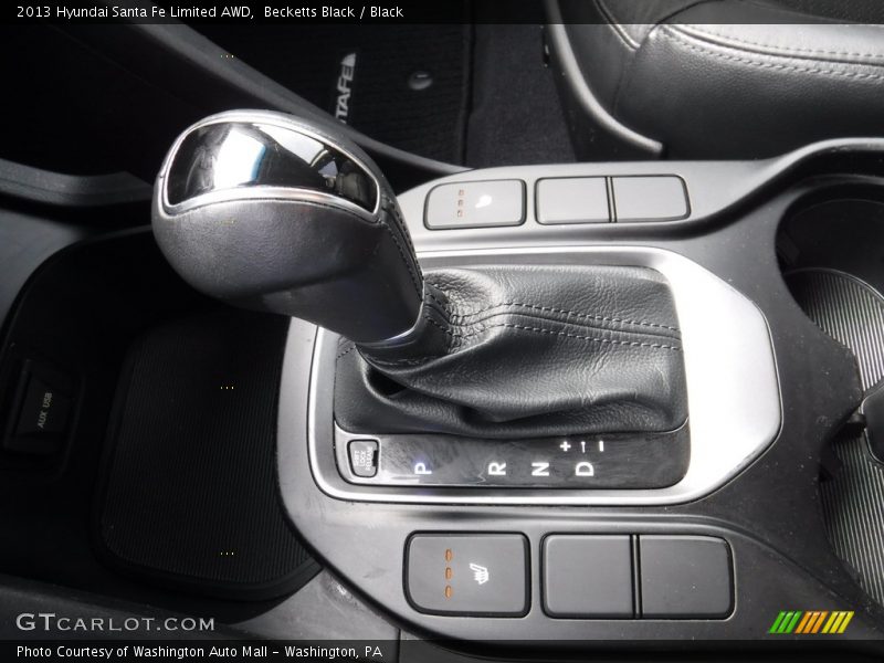 Becketts Black / Black 2013 Hyundai Santa Fe Limited AWD