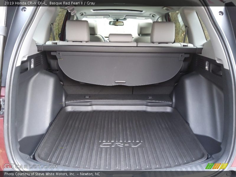 Basque Red Pearl II / Gray 2019 Honda CR-V EX-L