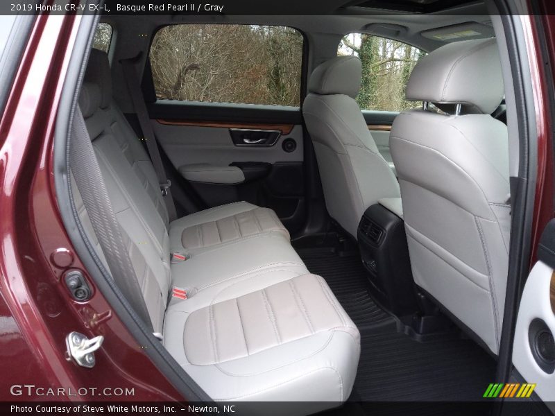Basque Red Pearl II / Gray 2019 Honda CR-V EX-L