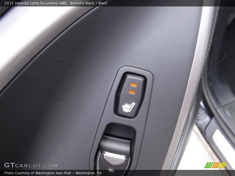 Becketts Black / Black 2013 Hyundai Santa Fe Limited AWD