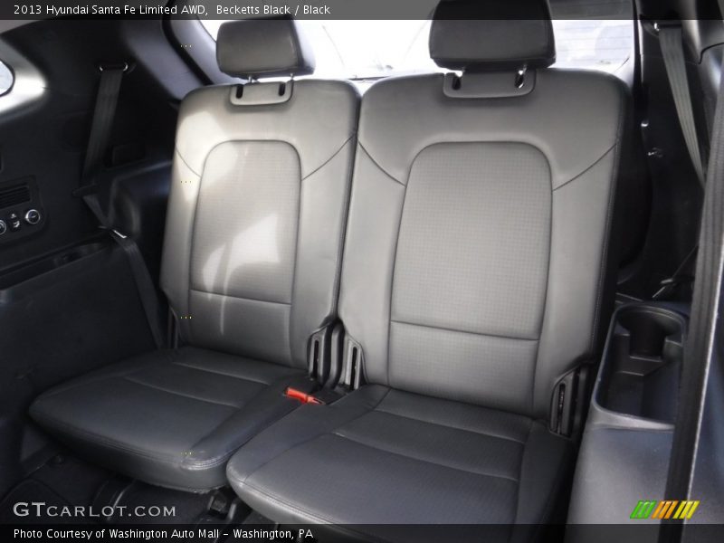 Becketts Black / Black 2013 Hyundai Santa Fe Limited AWD