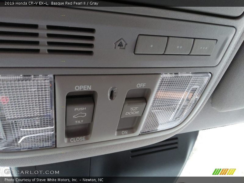 Basque Red Pearl II / Gray 2019 Honda CR-V EX-L