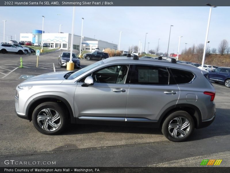  2022 Santa Fe SEL AWD Shimmering Silver Pearl