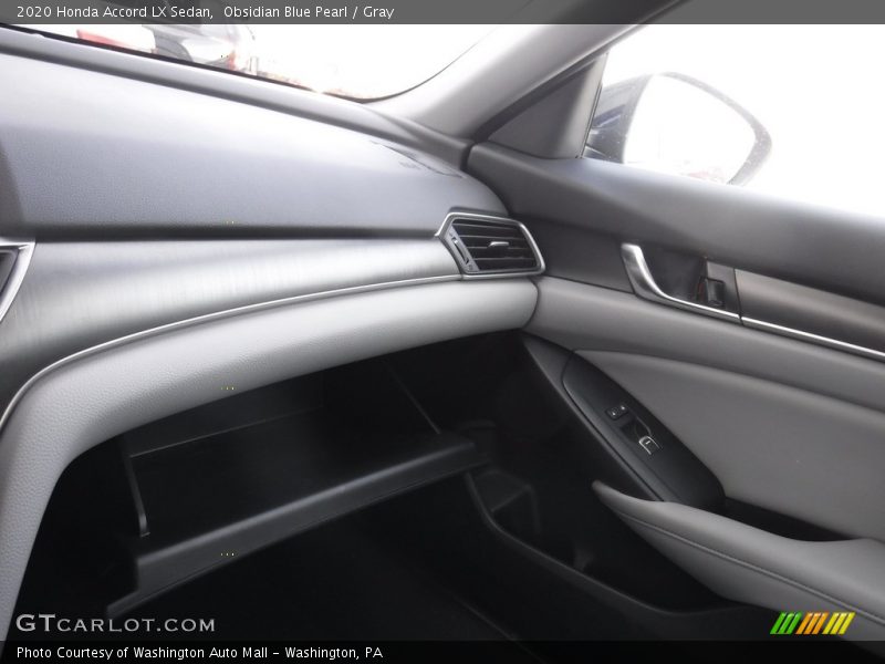 Obsidian Blue Pearl / Gray 2020 Honda Accord LX Sedan
