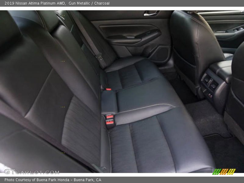 Rear Seat of 2019 Altima Platinum AWD