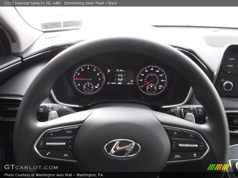  2022 Santa Fe SEL AWD Steering Wheel