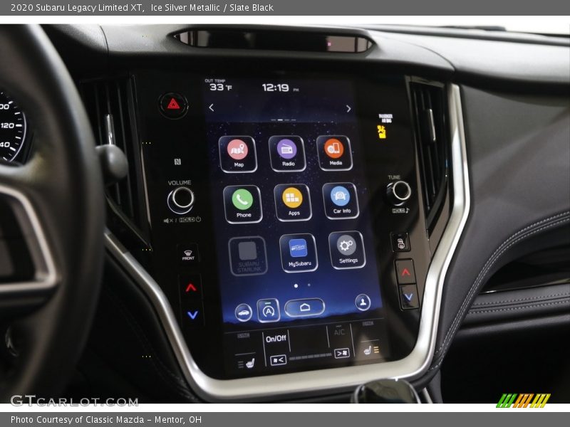 Controls of 2020 Legacy Limited XT