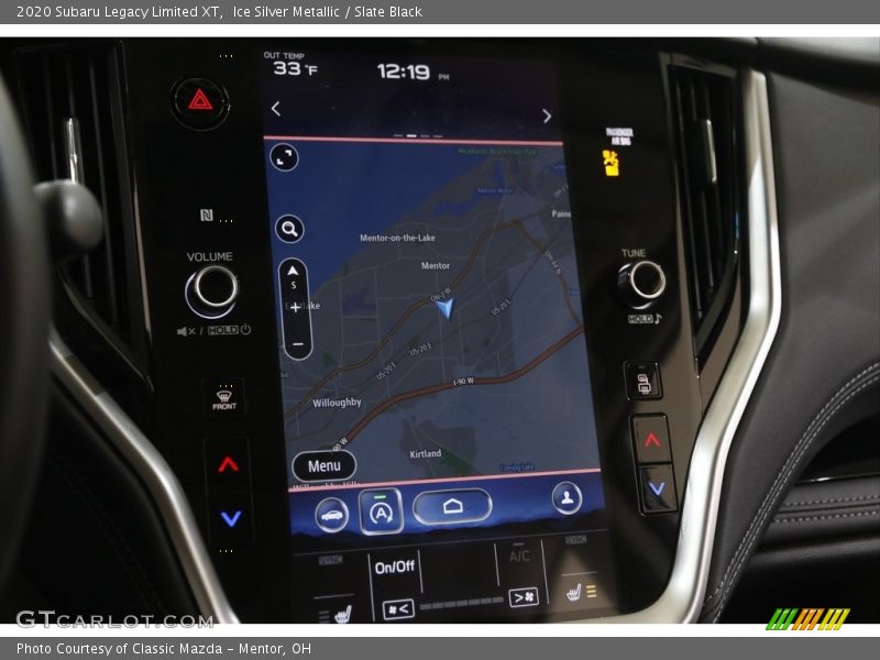 Navigation of 2020 Legacy Limited XT