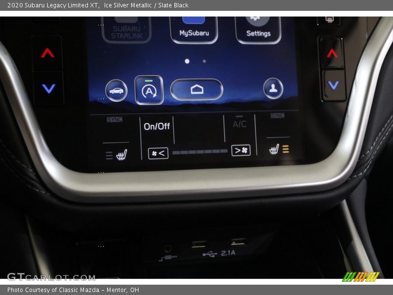 Controls of 2020 Legacy Limited XT