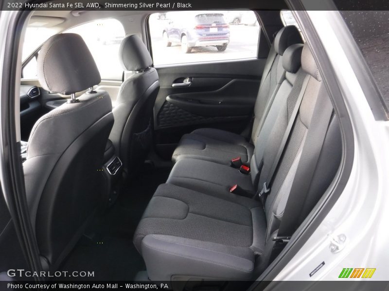 Rear Seat of 2022 Santa Fe SEL AWD