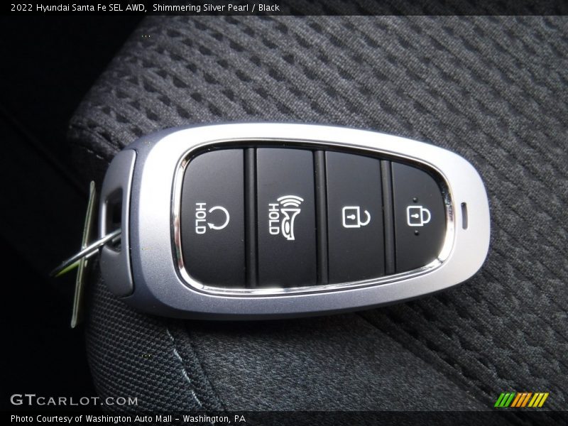 Keys of 2022 Santa Fe SEL AWD